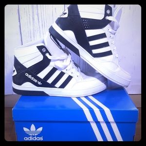 Adidas Hardcourt Block High Top Sneakers